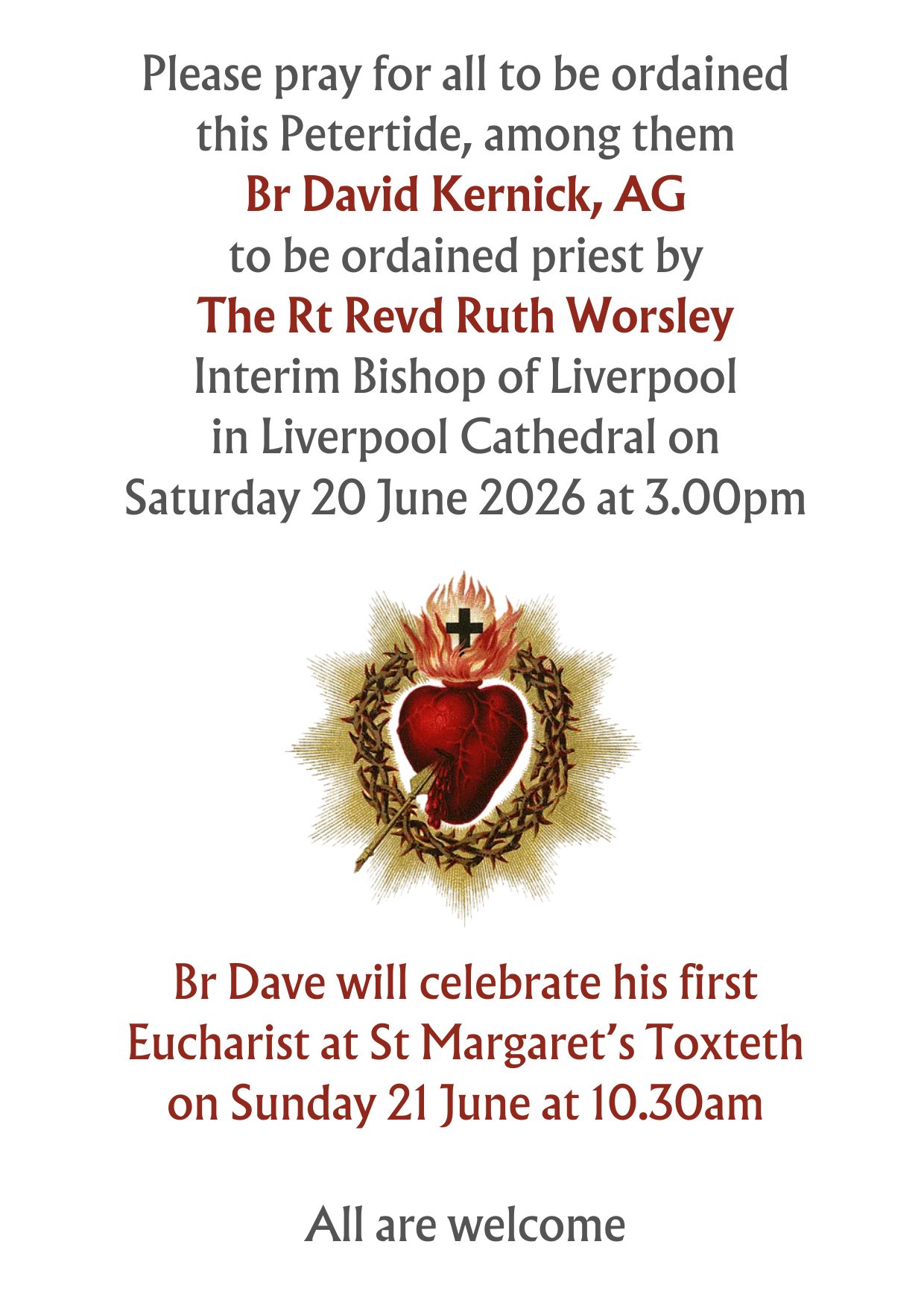 Ordination as Priest